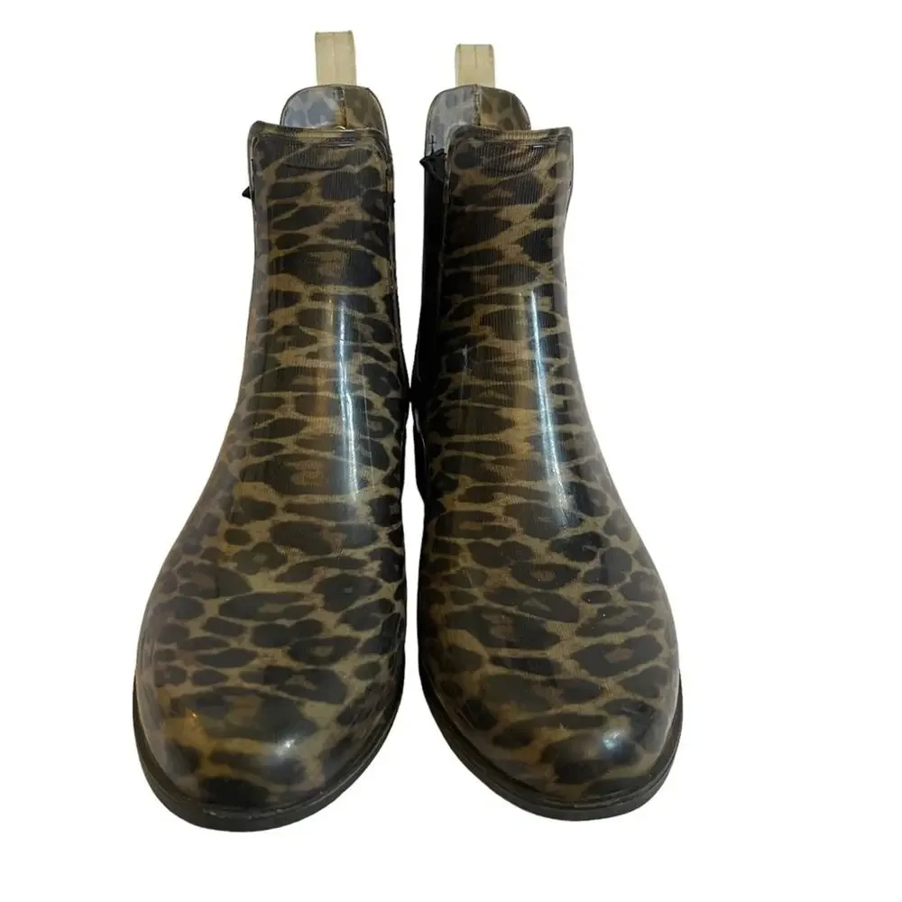 Sam Edelman Tinsley Leopard Rain Boots
